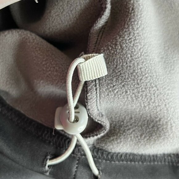 North End Sport Zip Front Jacket Mens Large Black Fleece Lined Zippers - Picture 7 of 9